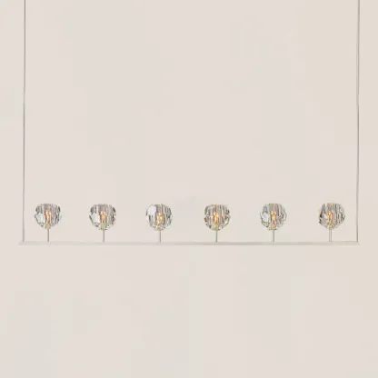 Boule De Crystal Linear Chandelier-VaseLamps