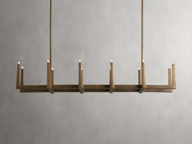 Emmet Linear Chandelier-VaseLamps