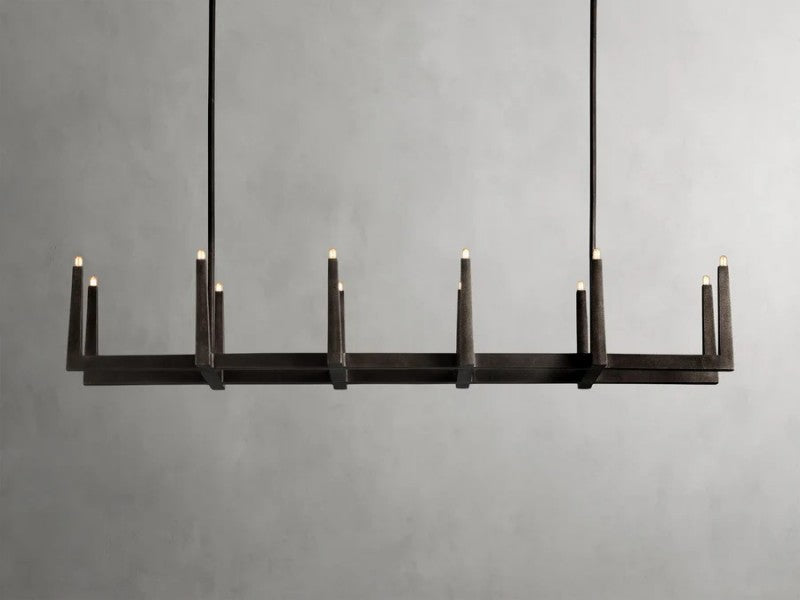 Emmet Linear Chandelier-VaseLamps