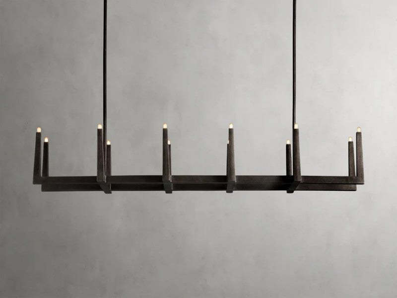 Emmet Linear Chandelier-VaseLamps