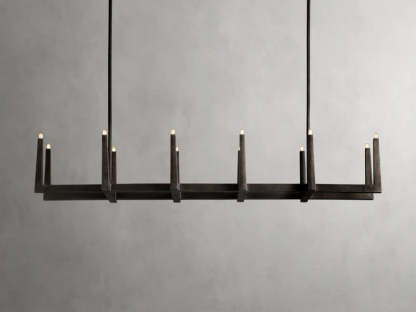 Emmet Linear Chandelier-VaseLamps