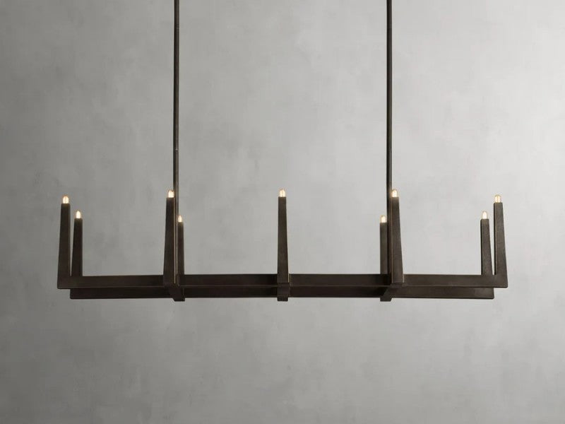 Emmet Linear Chandelier-VaseLamps