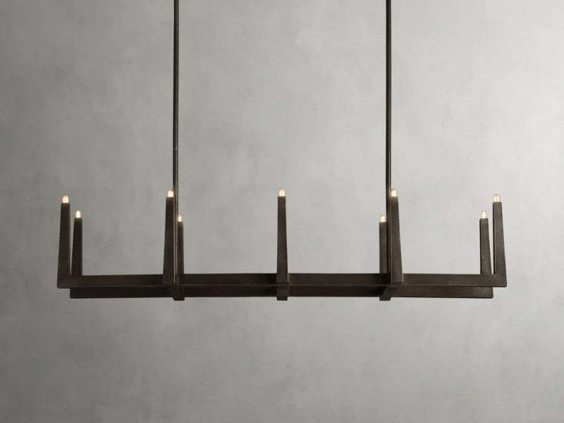 Emmet Linear Chandelier-VaseLamps