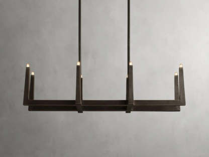 Emmet Linear Chandelier-VaseLamps