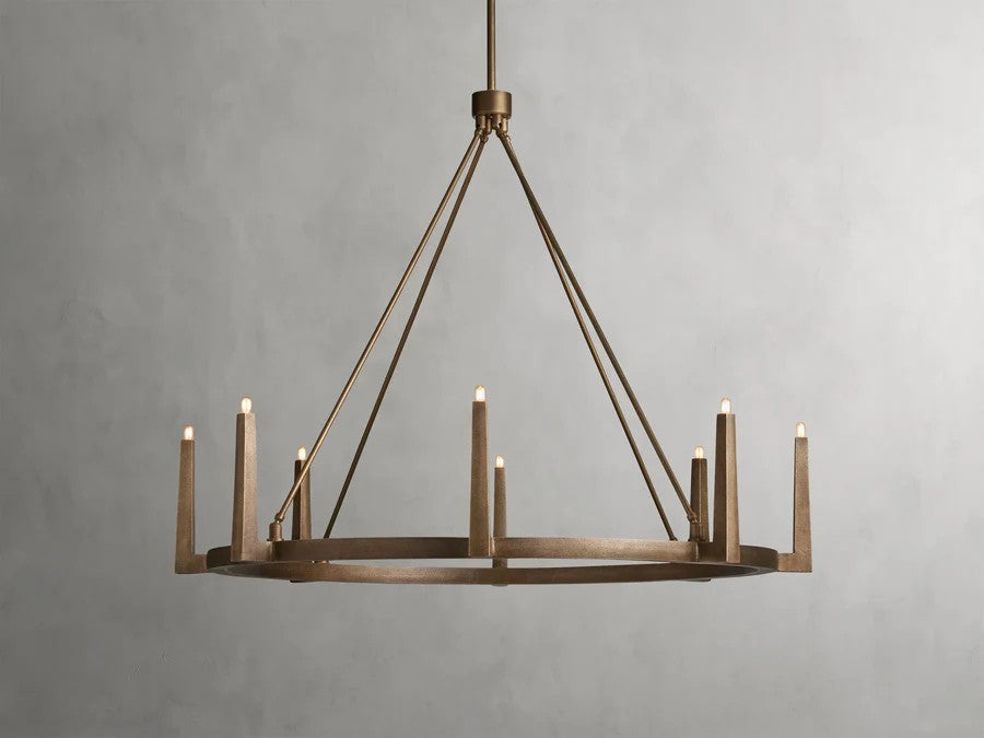 Emmet Round Chandelier-VaseLamps