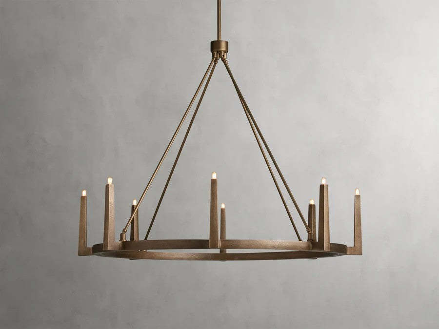 Emmet Round Chandelier-VaseLamps