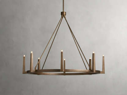 Emmet Round Chandelier-VaseLamps