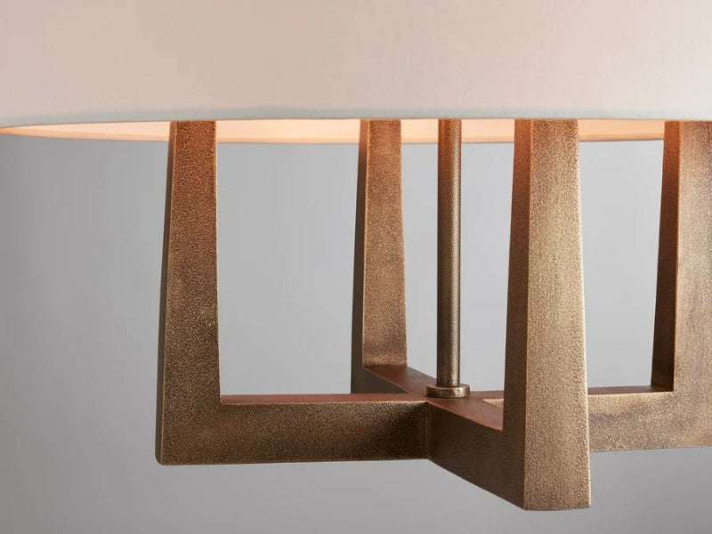 Emmet Shaded Chandelier 24"-VaseLamps