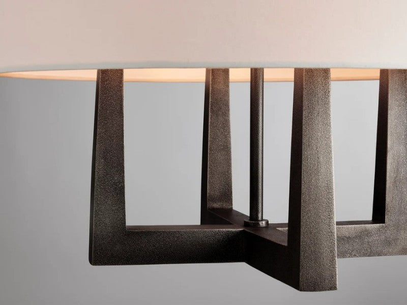 Emmet Shaded Chandelier 24"-VaseLamps