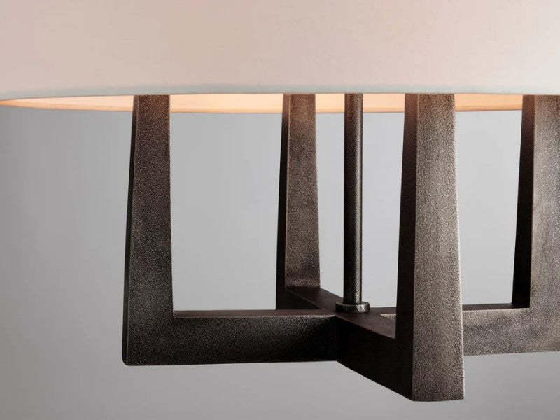 Emmet Shaded Chandelier 24"-VaseLamps
