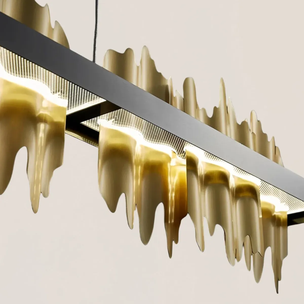 VASELAMPS - Modern Sculpture Linear Chandelier-VaseLamps