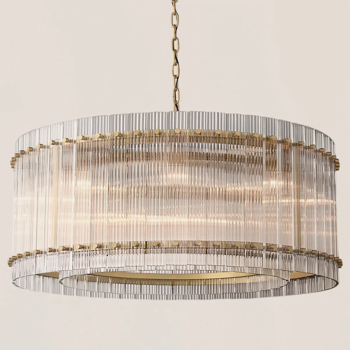 San Marco Glass Round Chandelier-VaseLamps
