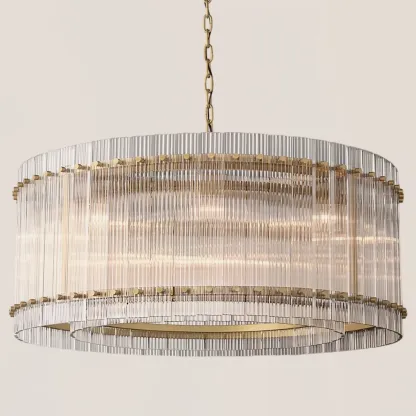 San Marco Glass Round Chandelier-VaseLamps