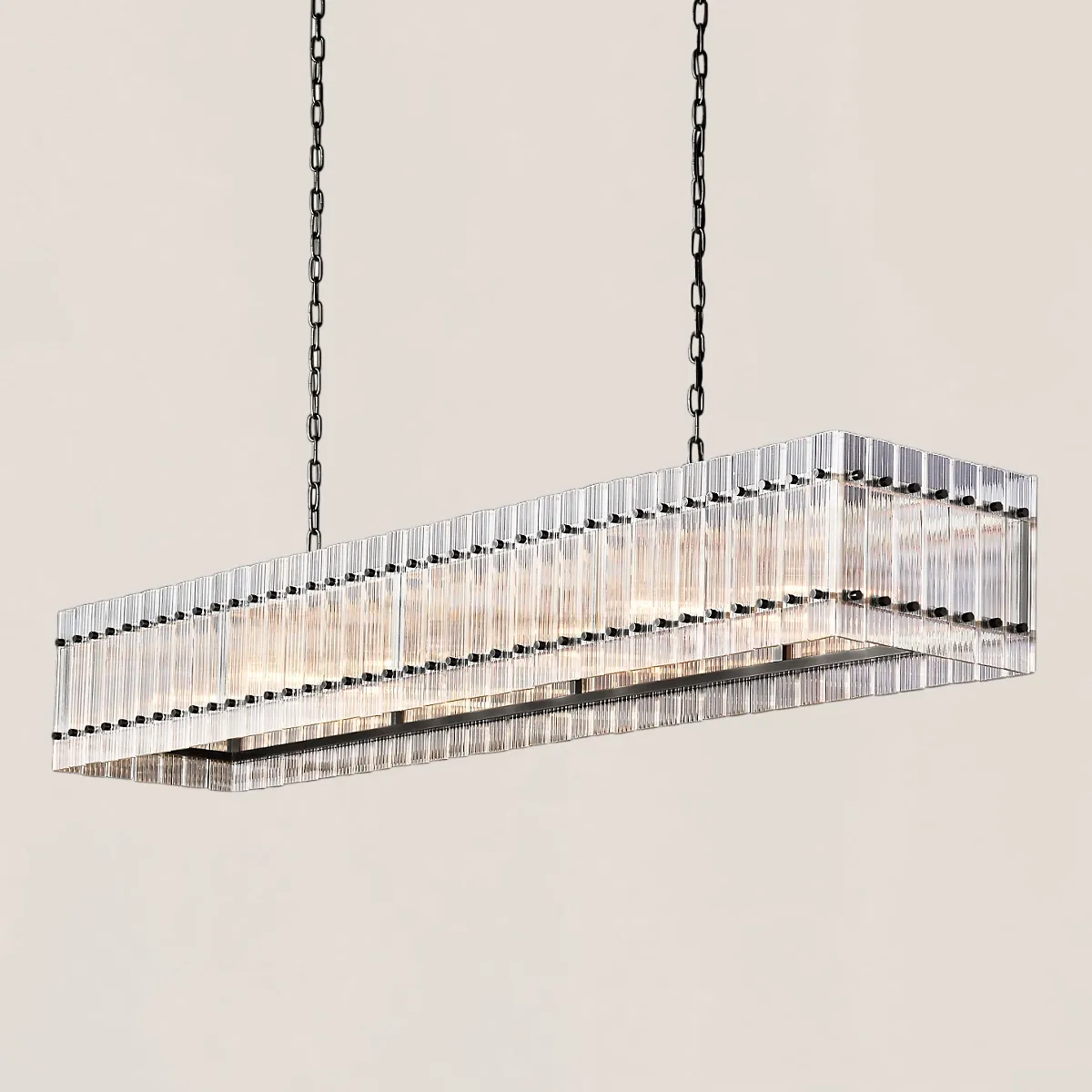 San Marco Modern Rectangular Chandelier-VaseLamps