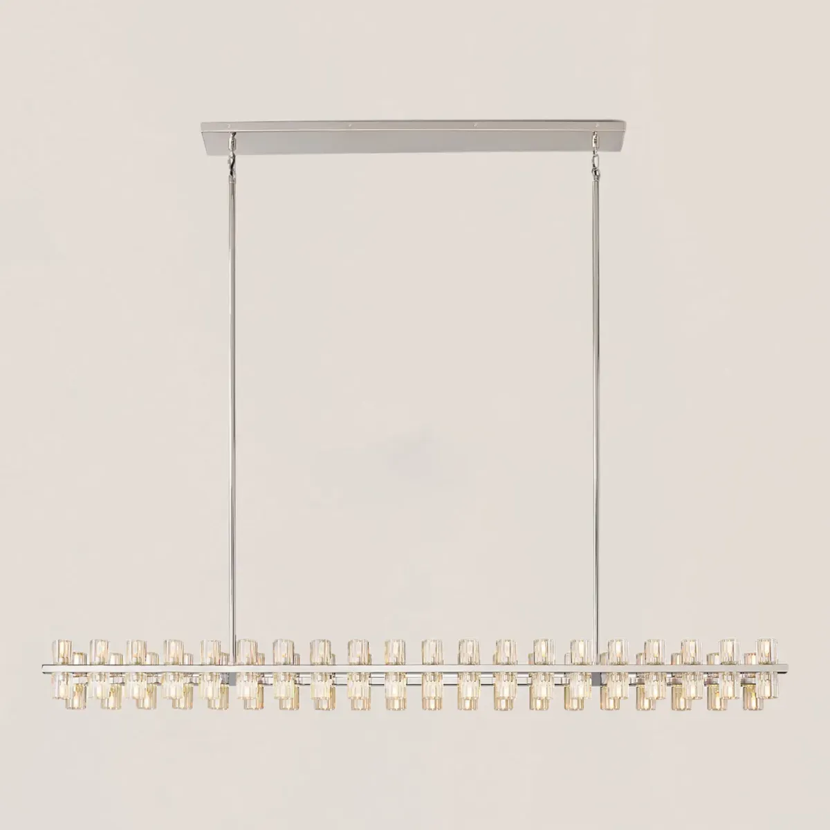 Arcachon LED Rectangular Chandelier-VaseLamps