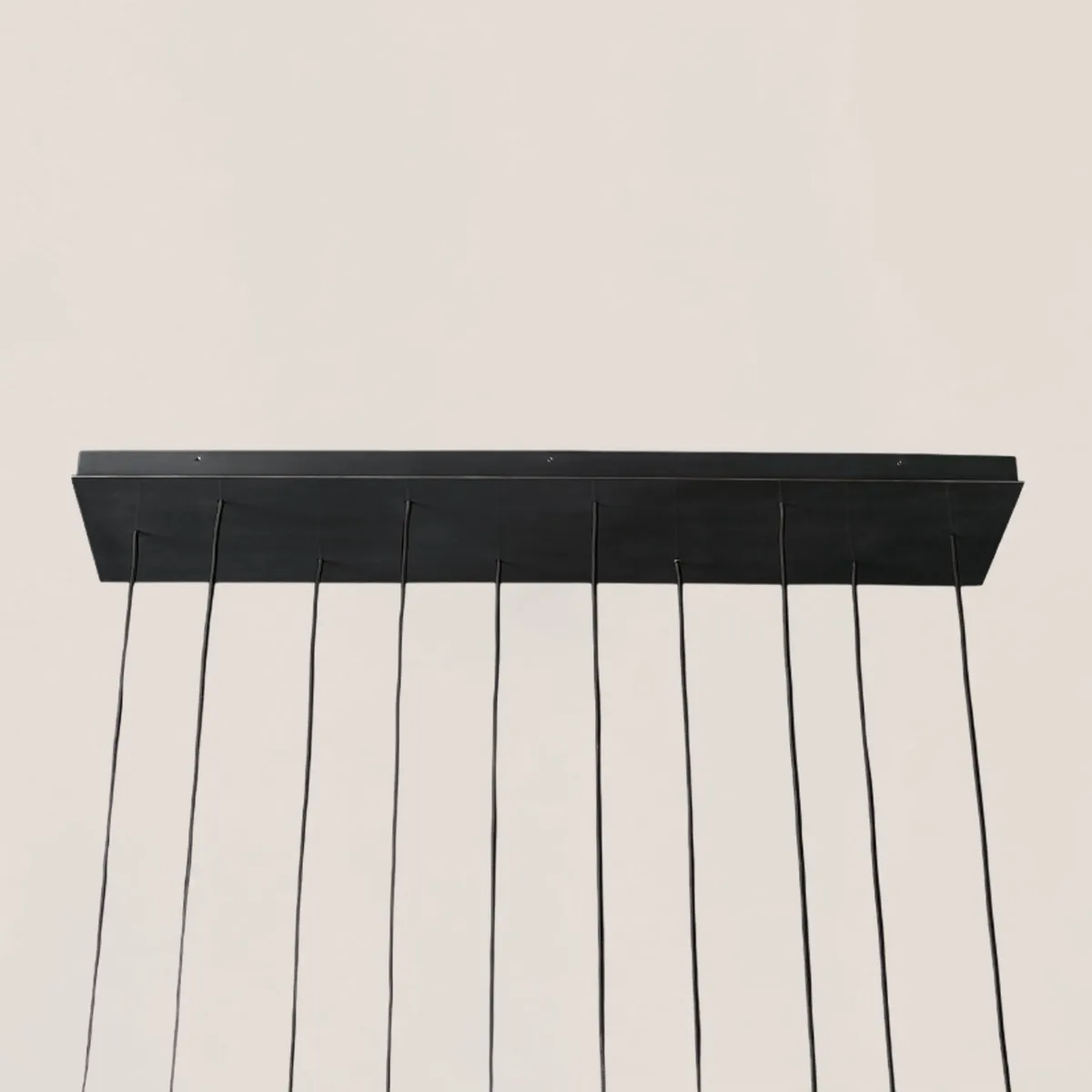 Aquitaine Modern Brass Linear Chandelier-VaseLamps