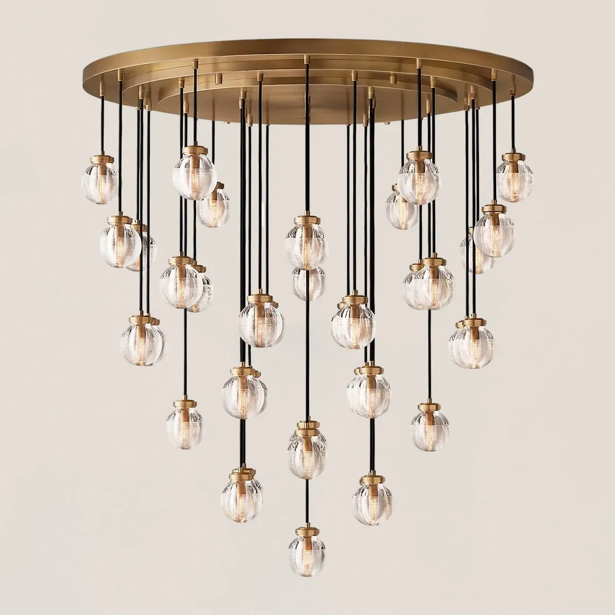 Pearl Round Chandelier-VaseLamps