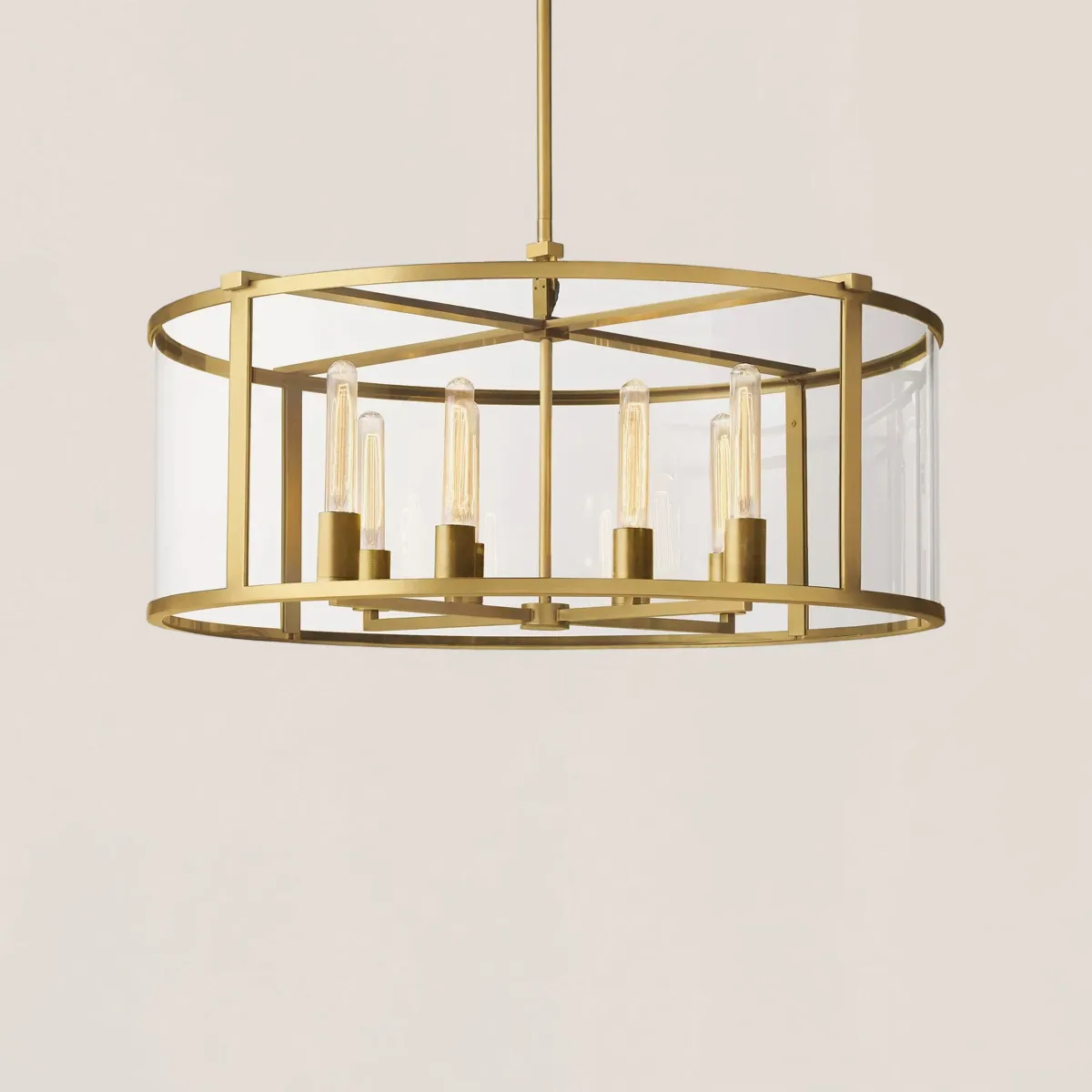Beckman Modern Round Chandelier-VaseLamps