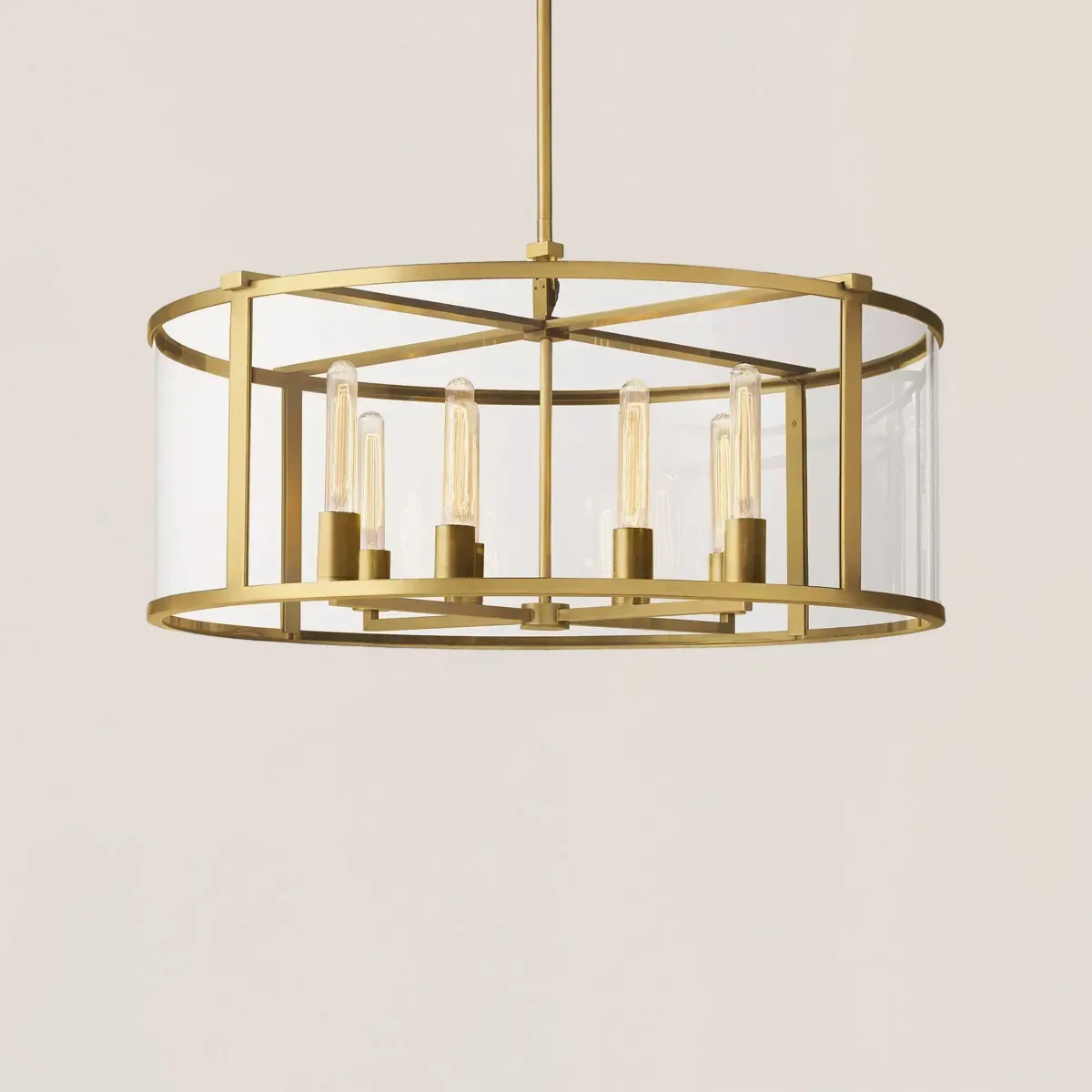 Beckman Modern Round Chandelier-VaseLamps