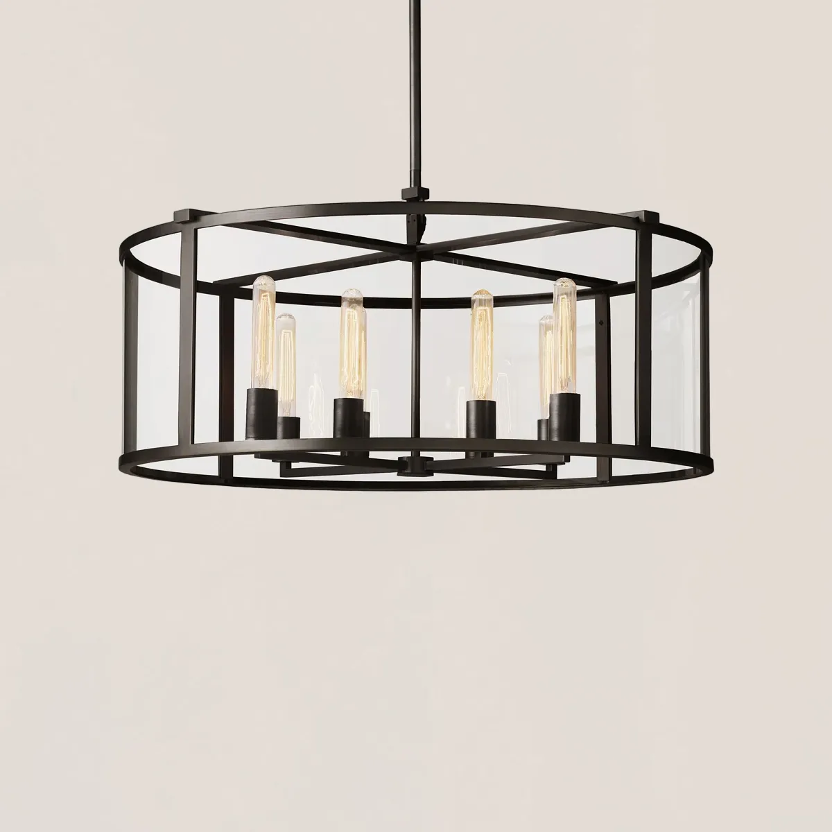 Beckman Modern Round Chandelier-VaseLamps