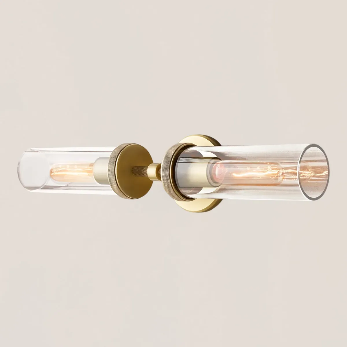 Lambeth Round Linear Short Wall Sconce-VaseLamps