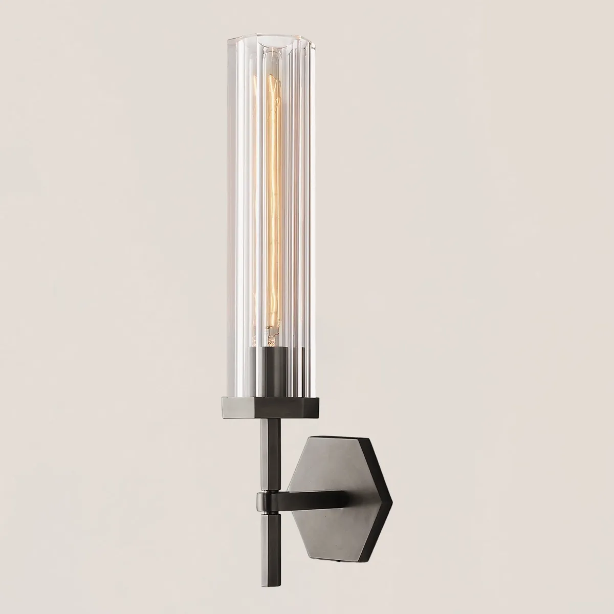 Lambeth Hexagonal Grand Sconce-VaseLamps