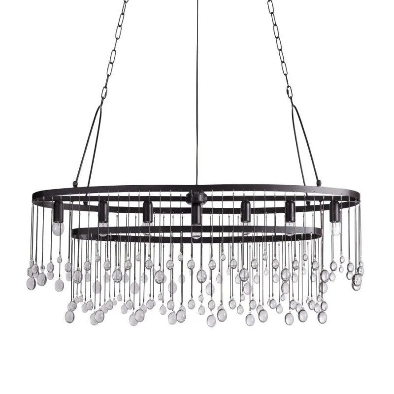 Gael Oval Chandelier 52"-VaseLamps