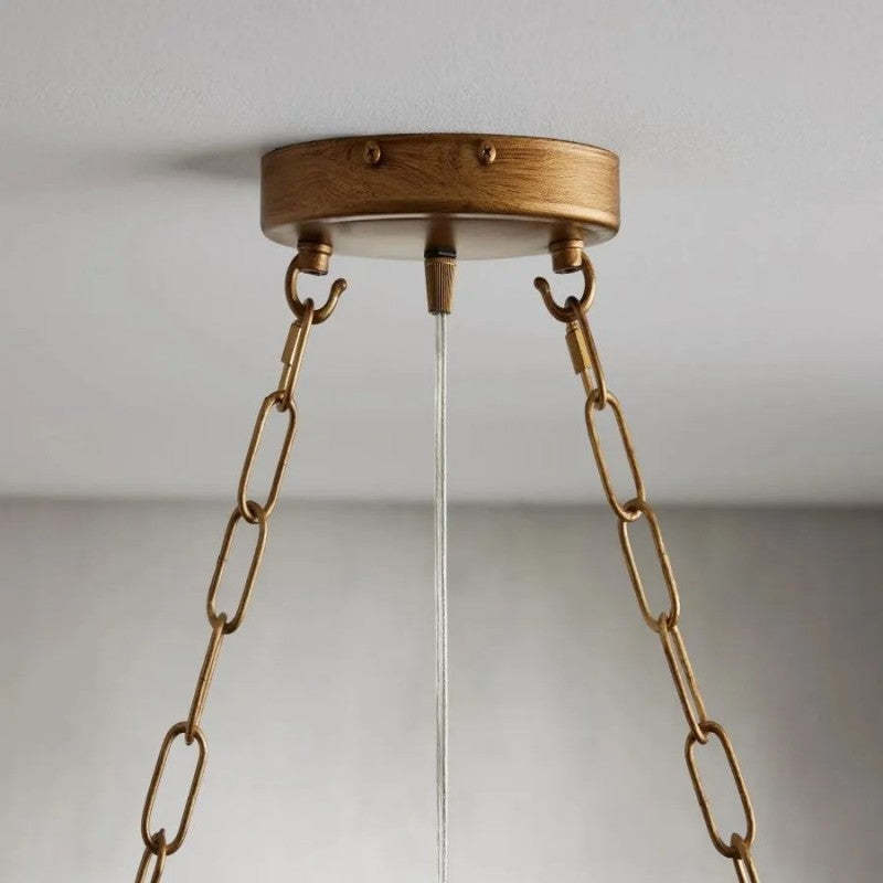 Gael Oval Chandelier 52"-VaseLamps