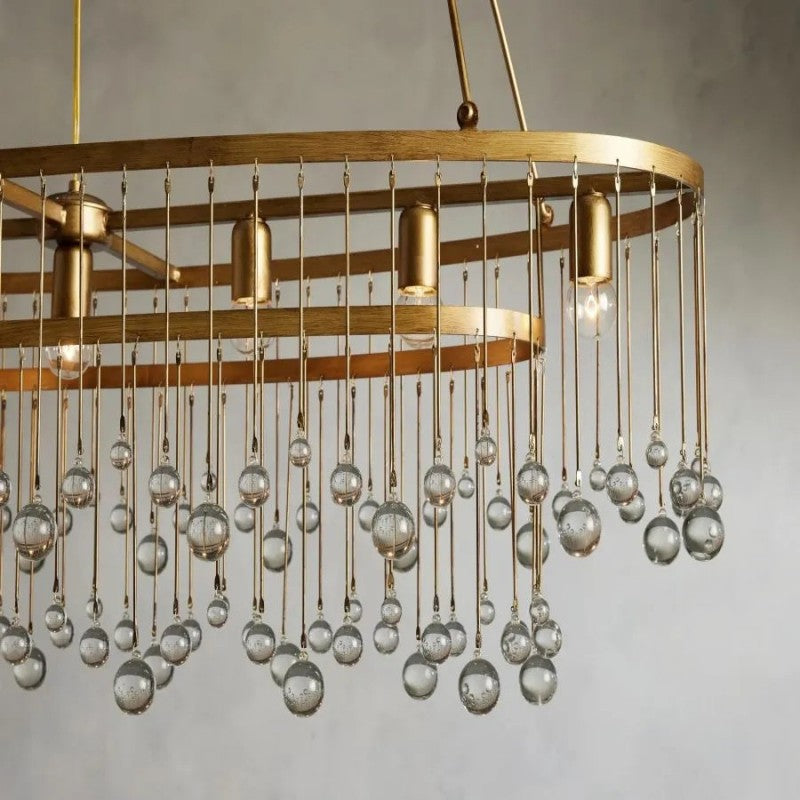 Gael Oval Chandelier 52"-VaseLamps