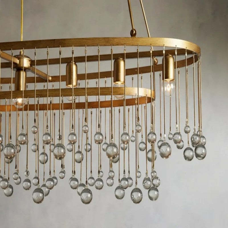 Gael Oval Chandelier 52"-VaseLamps
