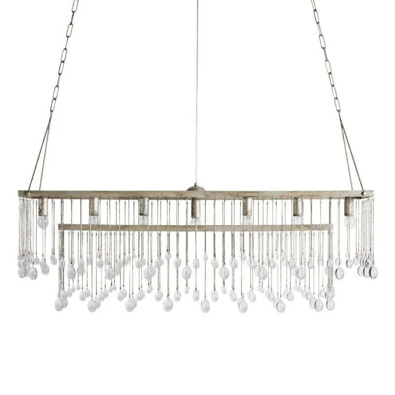 Gael Rectangular Chandelier-VaseLamps