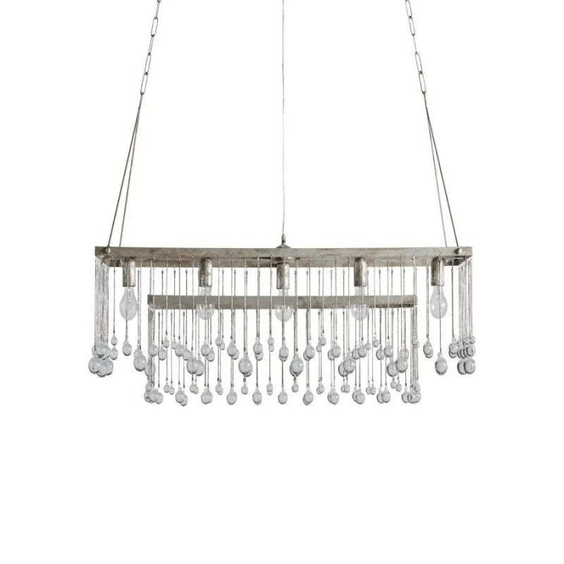 Gael Rectangular Chandelier-VaseLamps