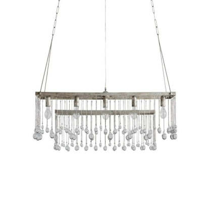 Gael Rectangular Chandelier-VaseLamps