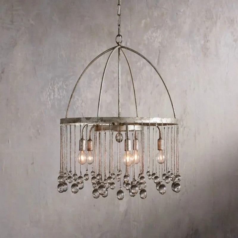 Gael Round Chandelier-VaseLamps