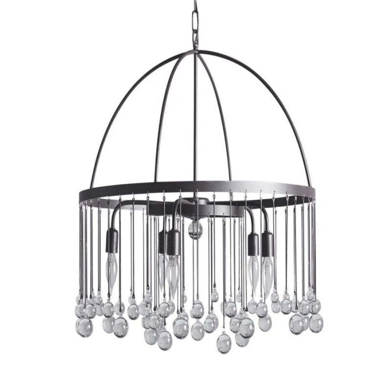 Gael Round Chandelier-VaseLamps