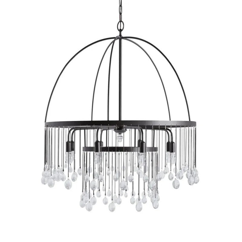 Gael Round Chandelier-VaseLamps