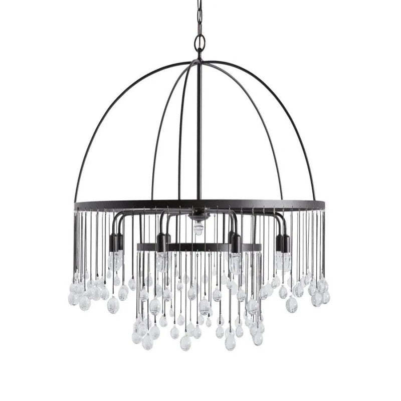 Gael Round Chandelier-VaseLamps