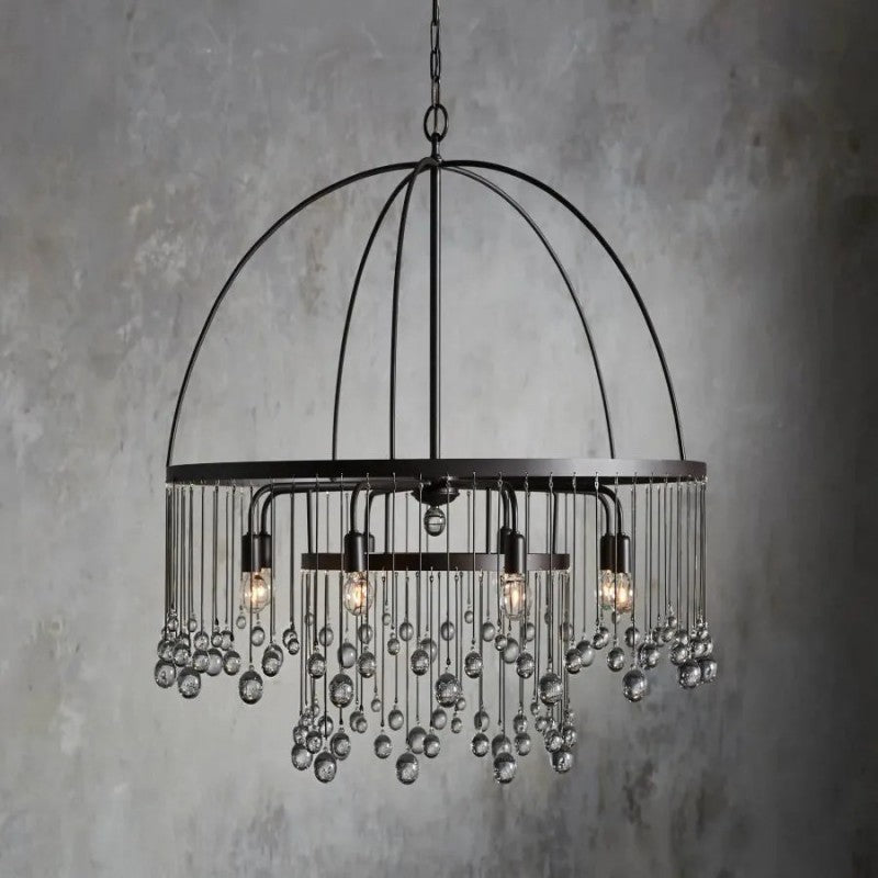 Gael Round Chandelier-VaseLamps