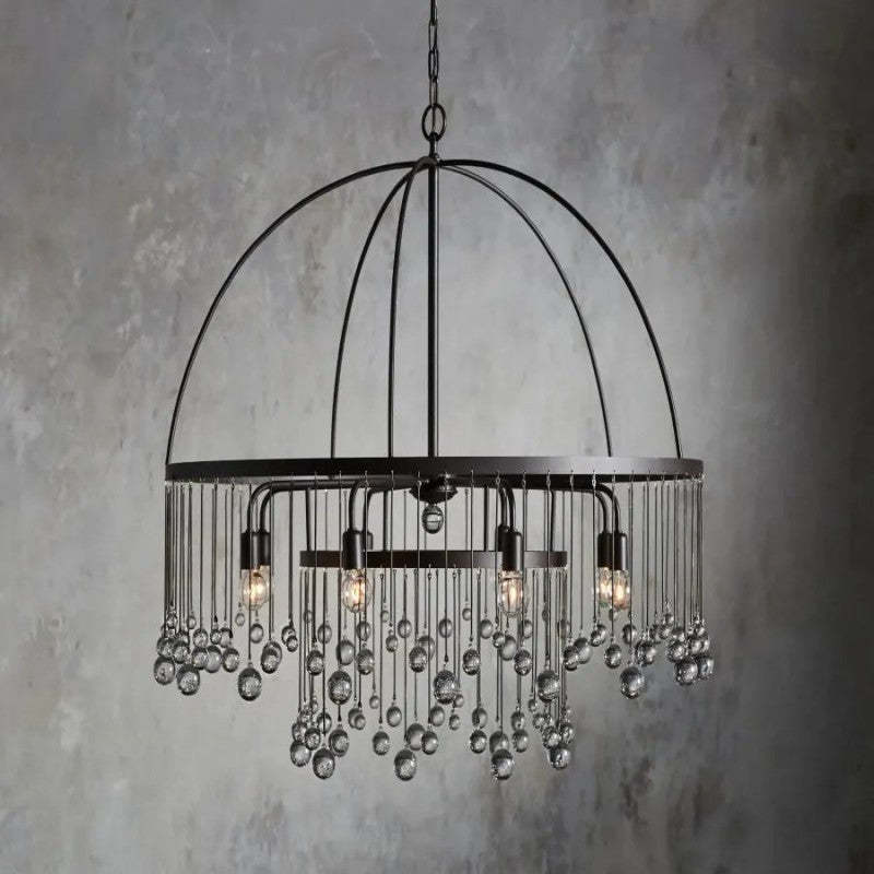 Gael Round Chandelier-VaseLamps