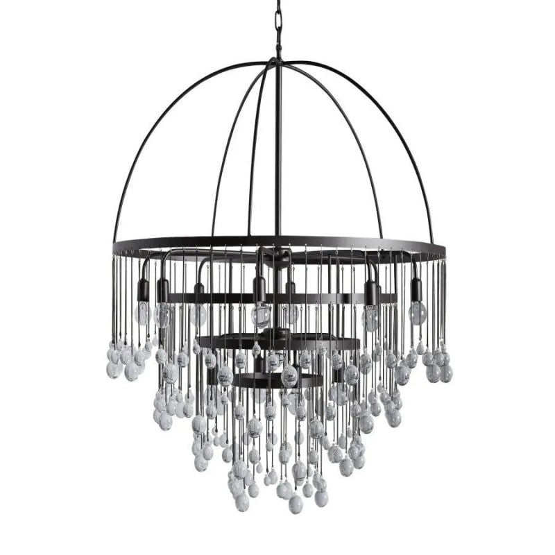 Gael Round Chandelier-VaseLamps