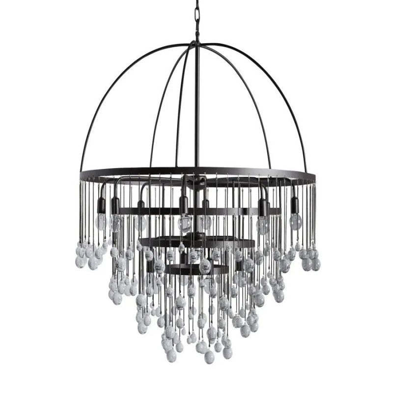 Gael Round Chandelier-VaseLamps