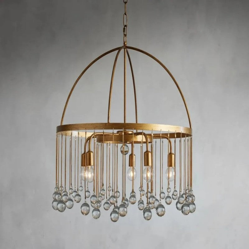 Gael Round Chandelier-VaseLamps