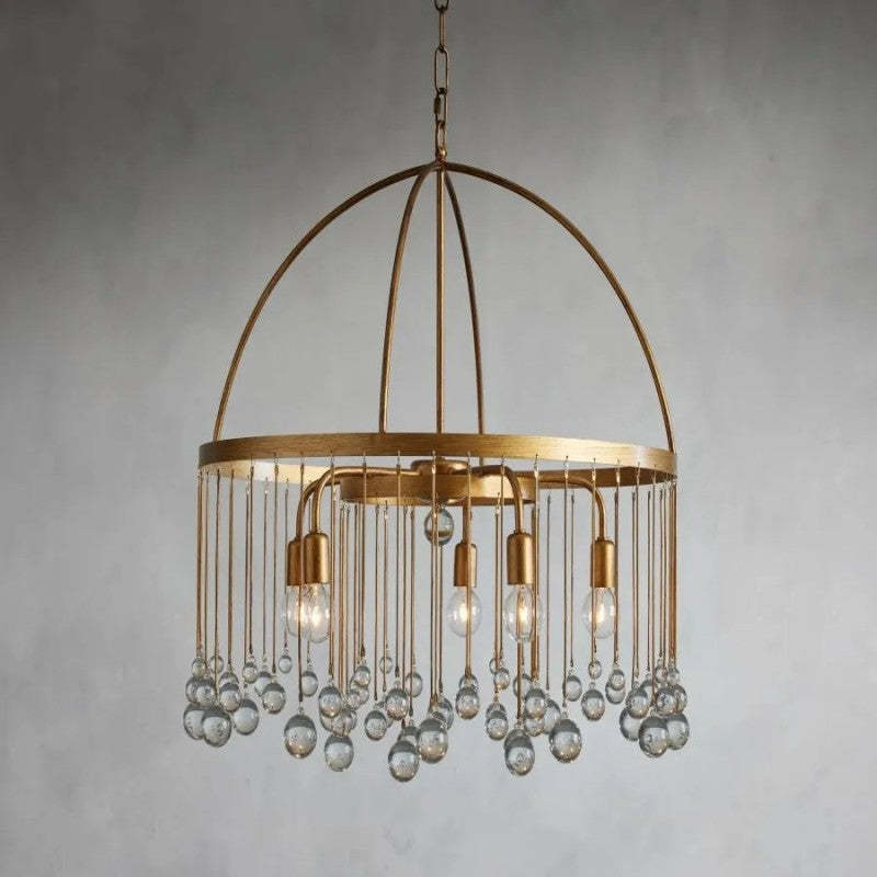 Gael Round Chandelier-VaseLamps