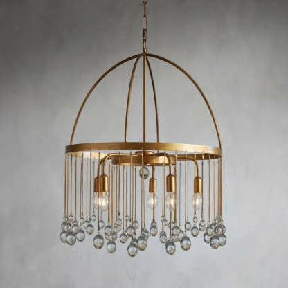 Gael Round Chandelier-VaseLamps