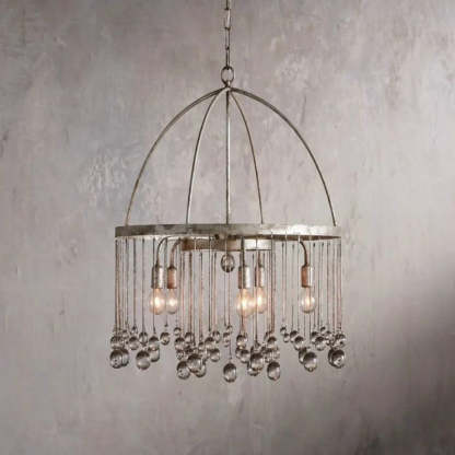 Gael Round Chandelier-VaseLamps