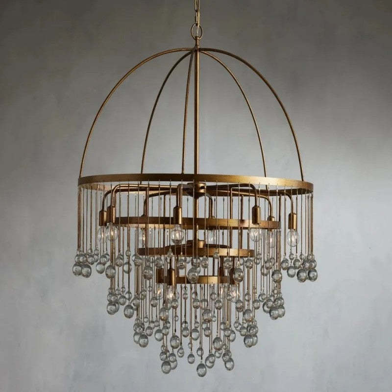 Gael Round Chandelier-VaseLamps