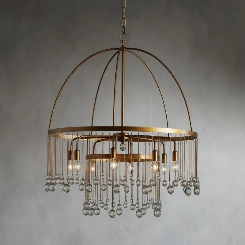 Gael Round Chandelier-VaseLamps