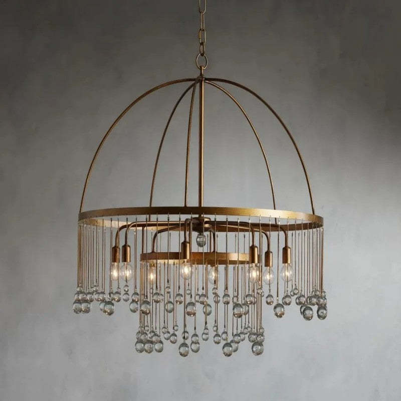 Gael Round Chandelier-VaseLamps