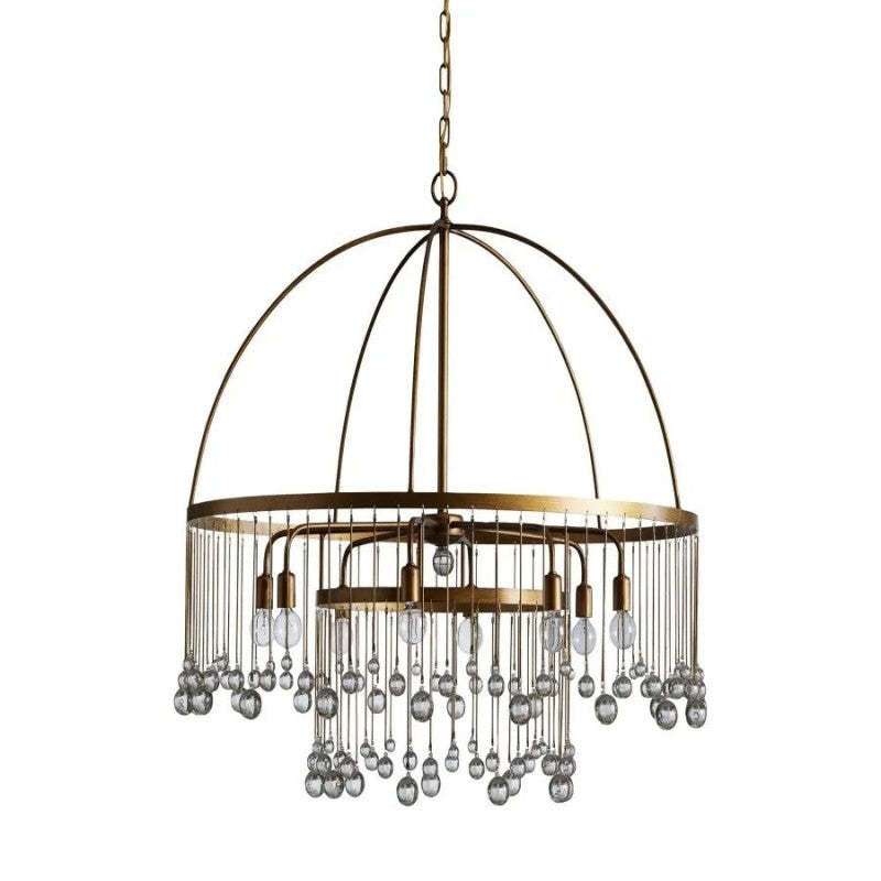 Gael Round Chandelier-VaseLamps