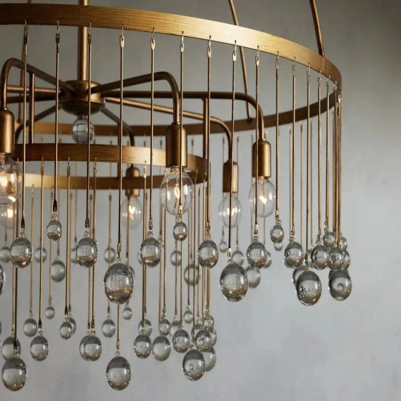 Gael Round Chandelier-VaseLamps